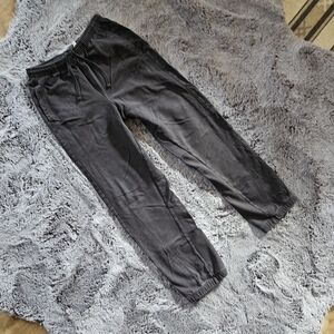 PUMA Black Washed Out Sweatpants sz S